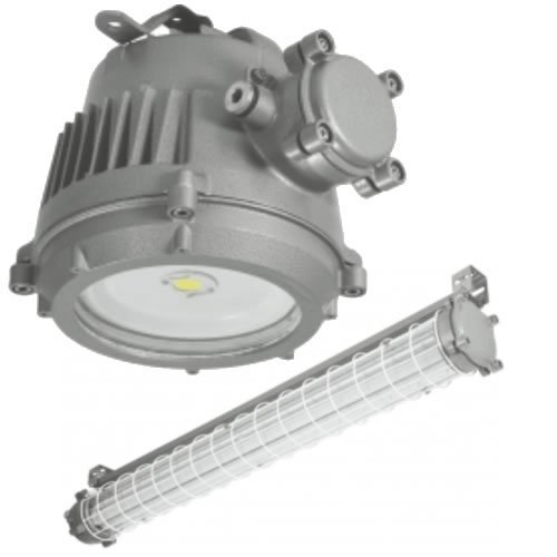 Flameproof led light deals fittings